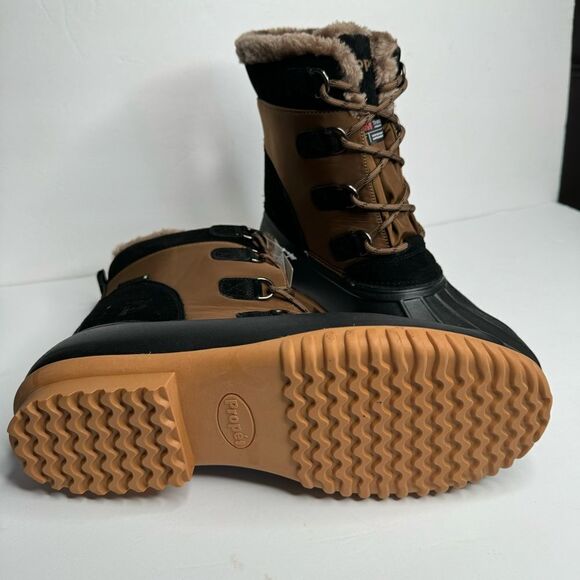 Propet Ingrid Waterproof Duck Boot Pinecone/Black size 10 - Picture 7 of 12